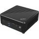 MSI CUBI N ADL S-226BEU PC/workstation barebone 0.7L sized PC Black N200