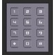 Keypad module HIKVISION DS-KD-KP Keypad module HIKVISION DS-KD-KP