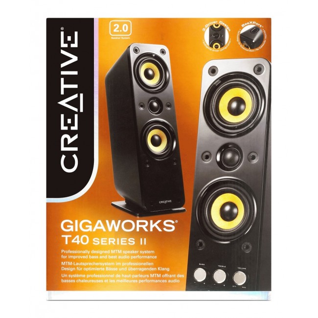 Creative Labs GigaWorks T40 Series II Black 32 W Creative Labs GigaWorks T40 Series II Black 32 W