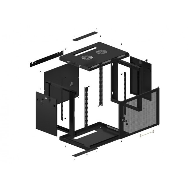 WALL-HUNG RACK CABINET 19 WALL-HUNG RACK CABINET 19