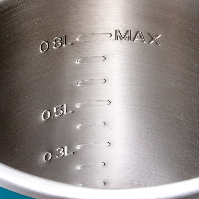 Makita KT001GZ electric kettle 0.8 L Black, Blue