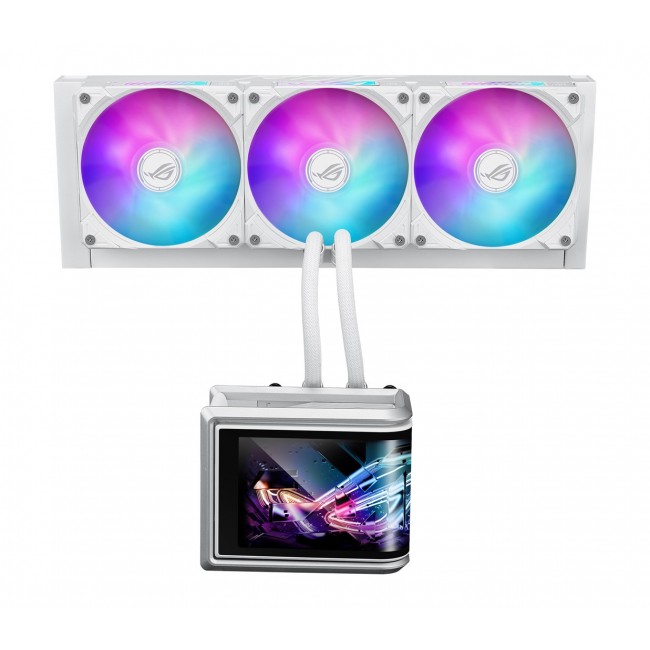 ASUS ROG Ryuo IV SLC 360 ARGB White Edition Processor All-in-one liquid cooler 12 cm ASUS ROG Ryuo IV SLC 360 ARGB White Edition Processor All-in-one liquid cooler 12 cm
