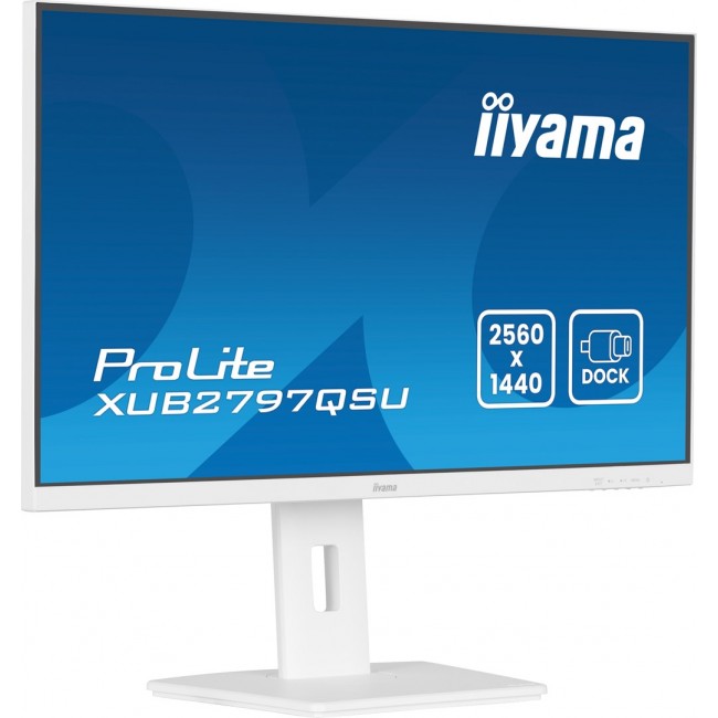iiyama ProLite XUB2797QSU-W2 computer monitor 68.6 cm (27 iiyama ProLite XUB2797QSU-W2 computer monitor 68.6 cm (27