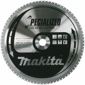 Saw blade Makita 305x25.4x78t thin sheet