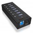 ICY BOX IB-AC618 USB 3.2 Gen 1 (3.1 Gen 1) Type-B 5000 Mbit/s Black