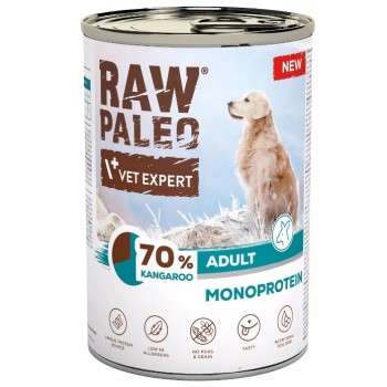 VETEXPERT Raw Paleo Kangaroo - wet dog food - 400g