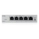 Zyxel GS1200-5V3 Managed L2 Gigabit Ethernet (10/100/1000) Desktop Grey Zyxel GS1200-5V3 Managed L2 Gigabit Ethernet (10/100/1000) Desktop Grey