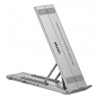 UNITEK D1137AGY01 laptop dock/port replicator Docking USB 3.2 Gen 1 (3.1 Gen 1) Type-C Silver
