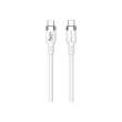HYPER HyperJuice 240W Silicone USB-C to USB-C Cable (6ft/2m) - White