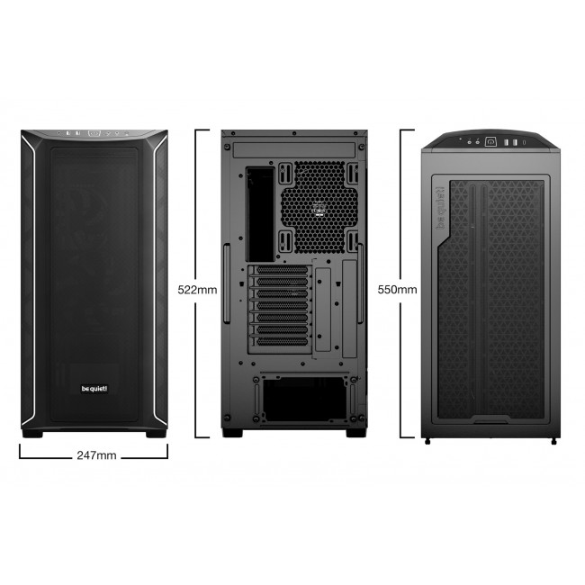 be quiet! Shadow Base 800 DX Black Midi Tower be quiet! Shadow Base 800 DX Black Midi Tower