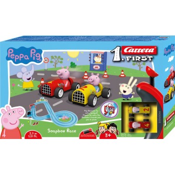 Track First Peppa Pig Peppa Pig Soapbox Race Race 2.9m 63044 Carrera