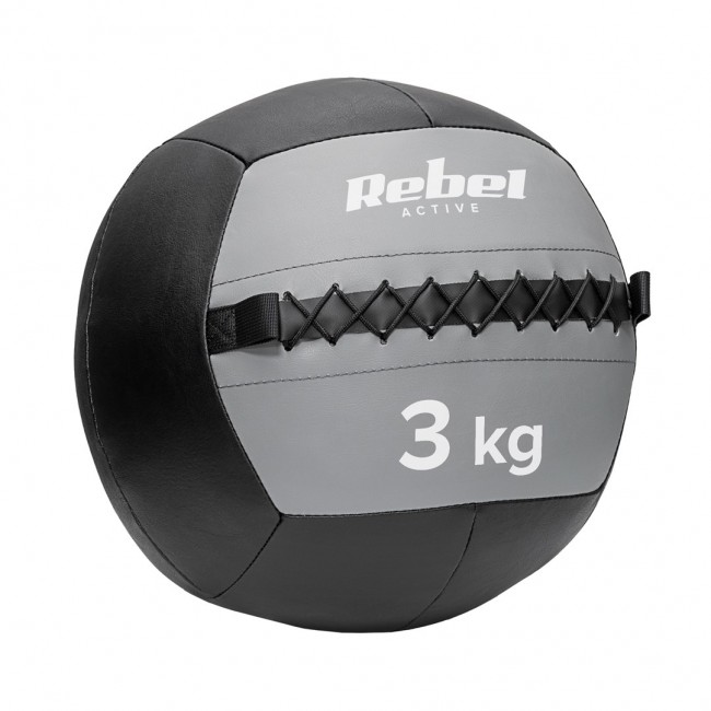 Medicine Exercise Ball 3 kg REBEL ACTIVE Medicine Exercise Ball 3 kg REBEL ACTIVE