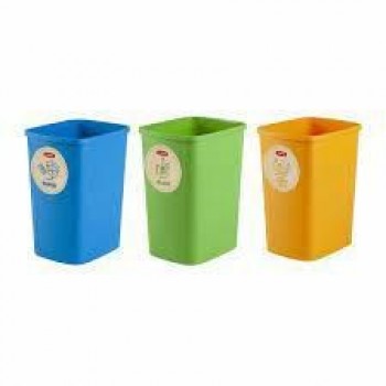 Set of baskets to segregate Curver ECO FRIENDLY 3x25L
