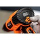 Heat gun 2000W, I: 50oC, II: 70-600oC,case, display Heat gun 2000W, I: 50oC, II: 70-600oC,case, display