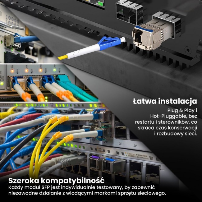 Extralink SFP28 WDM Module SFP28 25G 25Gbps 1270/1330nm, single mode, 10km, LC, DOM, pair Extralink SFP28 WDM Module SFP28 25G 25Gbps 1270/1330nm, single mode, 10km, LC, DOM, pair