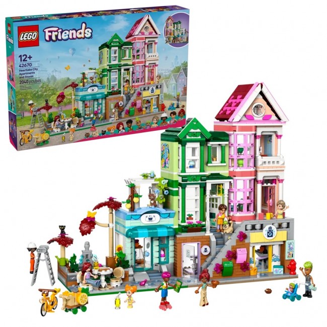 LEGO FRIENDS 42670 Heartlake City Apartments and Stores LEGO FRIENDS 42670 Heartlake City Apartments and Stores
