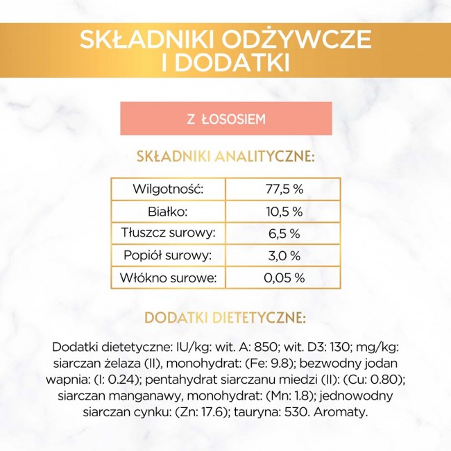 PURINA Gourmet Gold Mousse with salmon - wet cat food - 85g