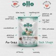 OLLO Air-Dried Duck strips - dog treat - 80g
