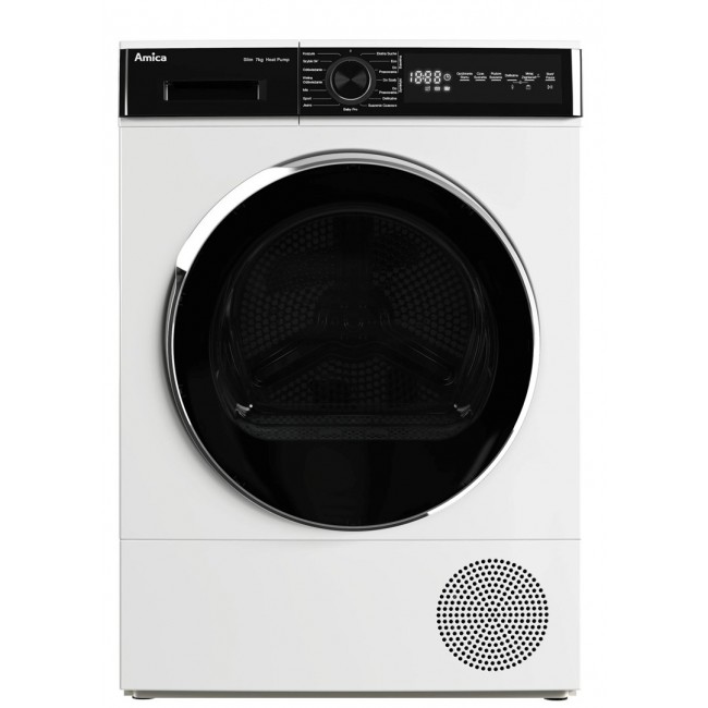 Amica AD3S72LHB (E) Front-loading dryer white, black Amica AD3S72LHB (E) Front-loading dryer white, black