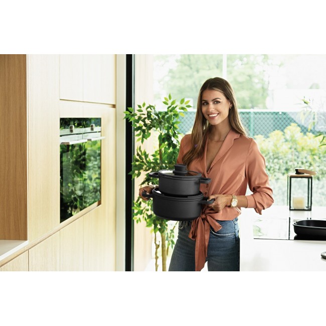 BergHOFF Leo Stone+ 4.4 L Black Aluminium