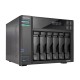 Asustor LOCKERSTOR 6 NAS Desktop Intel Celeron N5105 8 GB DDR4 HDD ADM Black