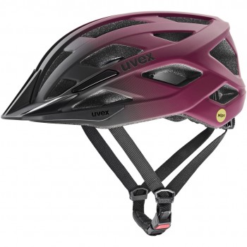Bicycle helmet UVEX I-vo 2 MIPS 56 60 cm, cranberry/black matt