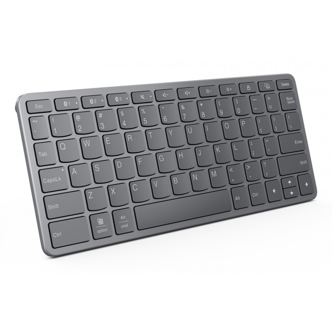 Lenovo Multi-Device Wireless Keyboard German USB Type-C Grey