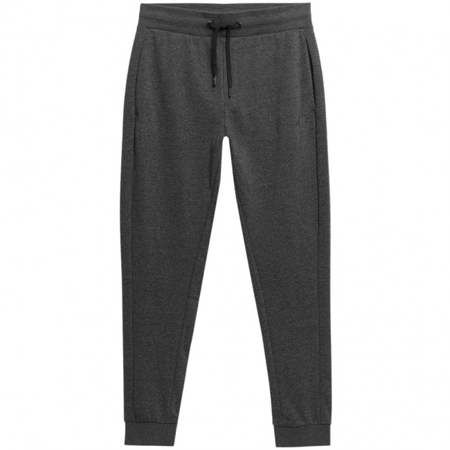 Men's trousers 4F M223 dark grey melange 4FSS23TTROM223 23M M Men's trousers 4F M223 dark grey melange 4FSS23TTROM223 23M M