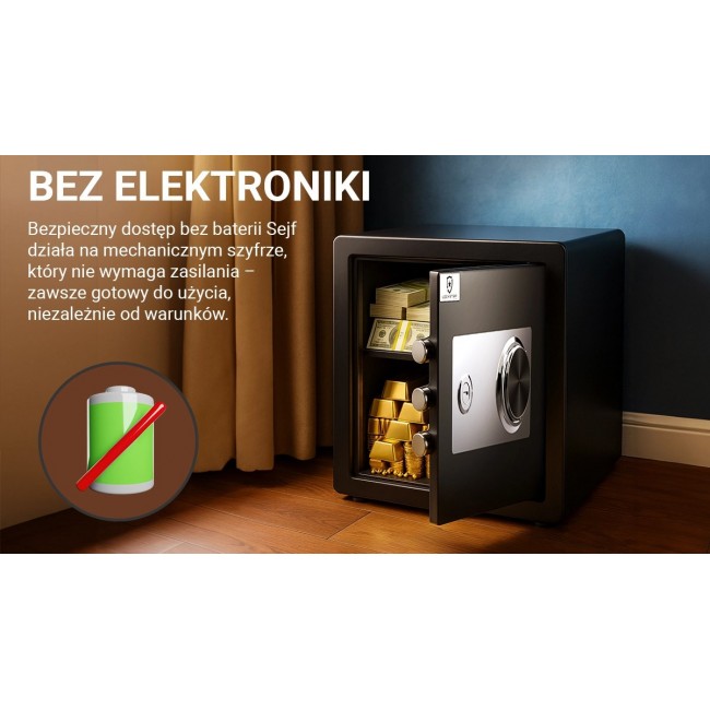 Extralink Lock Star M-30 | Cipher-Mech. Safe Extralink Lock Star M-30 | Cipher-Mech. Safe