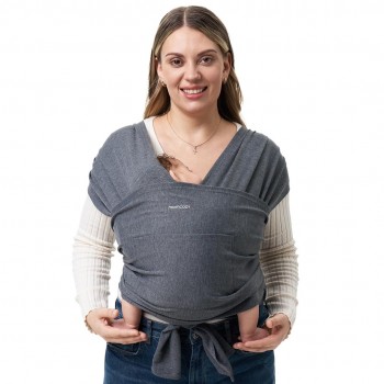 Momcozy Baby Wrap Carrier Ciemno-szary | Noside ko |