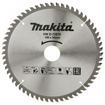 MAKITA CIRCULAR SAW BLADE 190x30x 60Z ECONOM FOR ALUMINIUM