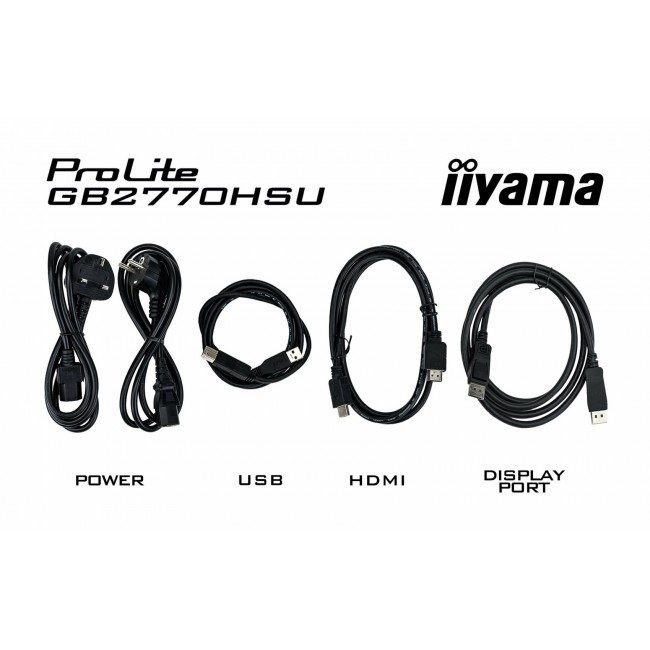 iiyama G-MASTER GB2770HSU-B6 computer monitor 68.6 cm (27 iiyama G-MASTER GB2770HSU-B6 computer monitor 68.6 cm (27