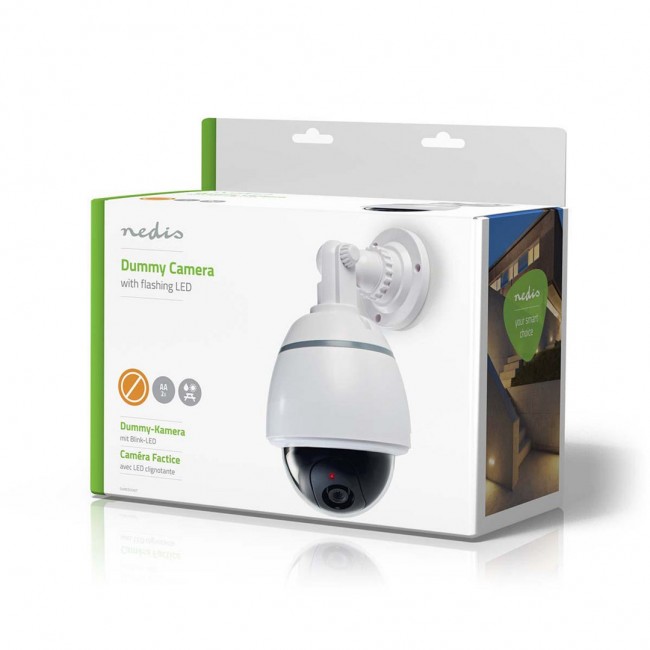 Nedis DUMCD50WT dummy security camera White Dome Nedis DUMCD50WT dummy security camera White Dome