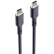 AUKEY CB-SCC101 USB-C Type-C Power Delivery PD 100W 5A 1m Silikon Black AUKEY CB-SCC101 USB-C Type-C Power Delivery PD 100W 5A 1m Silikon Black