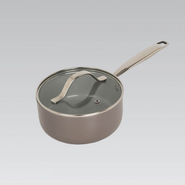 Saucepan with lid MAESTRO MR-4009 (MR-4009-18S) 18 cm 1,9 l Grey Saucepan with lid MAESTRO MR-4009 (MR-4009-18S) 18 cm 1,9 l Grey
