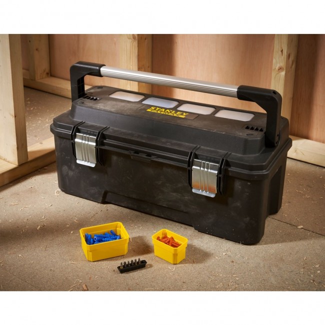 Stanley FMST1-75791 small parts/tool box Metal, Plastic Black Stanley FMST1-75791 small parts/tool box Metal, Plastic Black