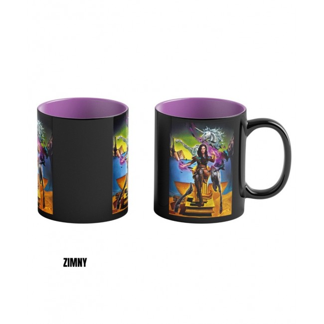 Heat Reveal Mug Good Loot The Witcher 3 Game Art Chronicles - Yennefer & Salvador Dali 450 ml Black, Purple Heat Reveal Mug Good Loot The Witcher 3 Game Art Chronicles - Yennefer & Salvador Dali 450 ml Black, Purple