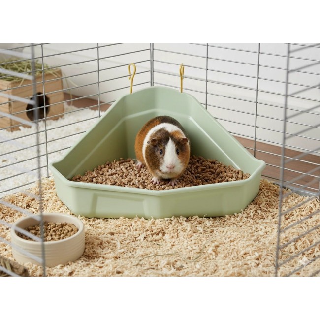 ZOLUX Cosy - corner toilet for rabbit and guinea pig ZOLUX Cosy - corner toilet for rabbit and guinea pig