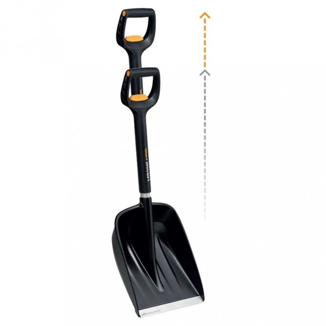 FISKARS CAR SNOW SHOVEL TELESCOPIC HANDLE X-SERIES