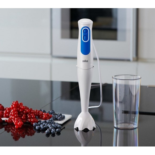 Braun MQ 3000 Smoothie 0.6 L Immersion blender 700 W Blue, White