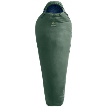 Deuter Orbit SL +5C/41F Adult Mummy sleeping bag Fabric, Polyethersulfone (PES), Ripstop Green