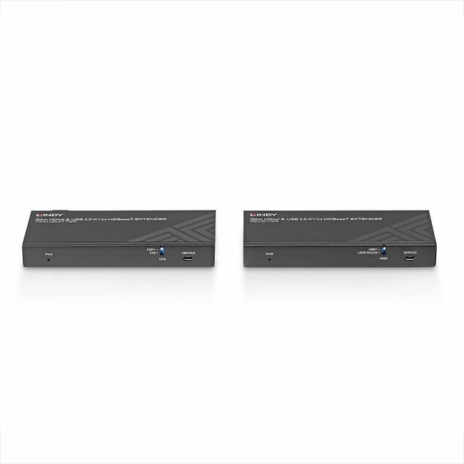Lindy 150m Cat.6 HDMI 4K60, USB 2.0 & IR HDBaseT KVM Extender
