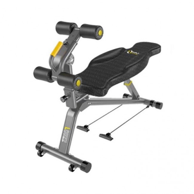 HMS Fitness L8022 Adjustable weight training bench Adjustable backrest Adjustable seat Black, Grey