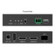 HDMI 4K/60Hz extender with KVM USB over IP