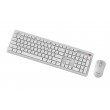 Gembird KBS-WPS-01 Slim Pro Business wireless desktop set, white, RU layout