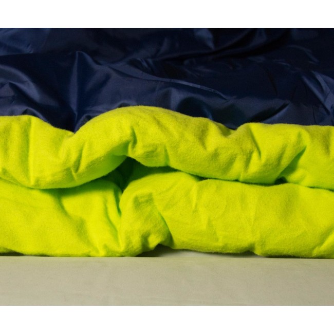 Coleman Heaton Peak 220 Adult Rectangular sleeping bag Cotton, Polyester Blue, Yellow