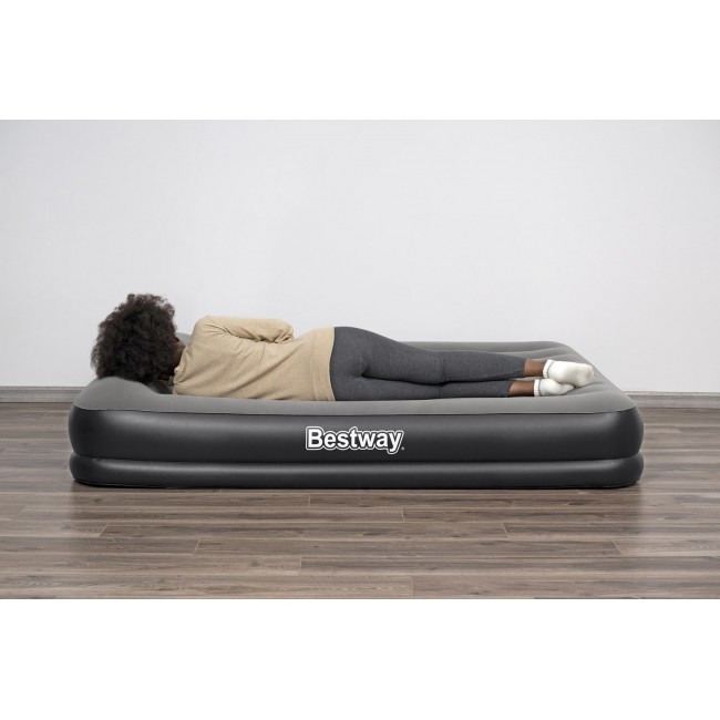 Bestway Tritech Queen Air Mattress with Built-in USB Pump 2.03 m x 1.52 m x 36 cm Bestway Tritech Queen Air Mattress with Built-in USB Pump 2.03 m x 1.52 m x 36 cm