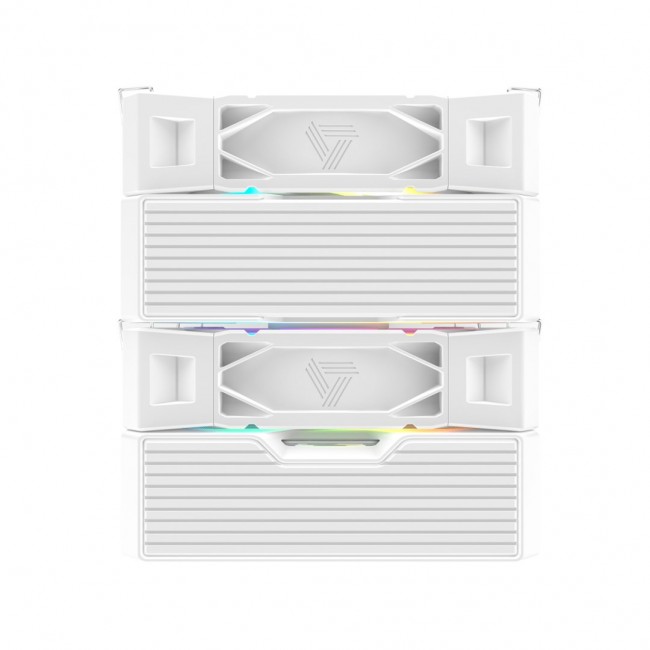 Montech NX600 ARGB Processor Air cooler 12 cm White 1 pc(s)