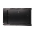 Extralink Rackmount cabinet 6U 600x600 Black wall mounted
