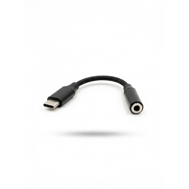 Vakoss TC-5681 Headphone Adapter (USB-C to 3.5mm Mini-Jack) Black Vakoss TC-5681 Headphone Adapter (USB-C to 3.5mm Mini-Jack) Black